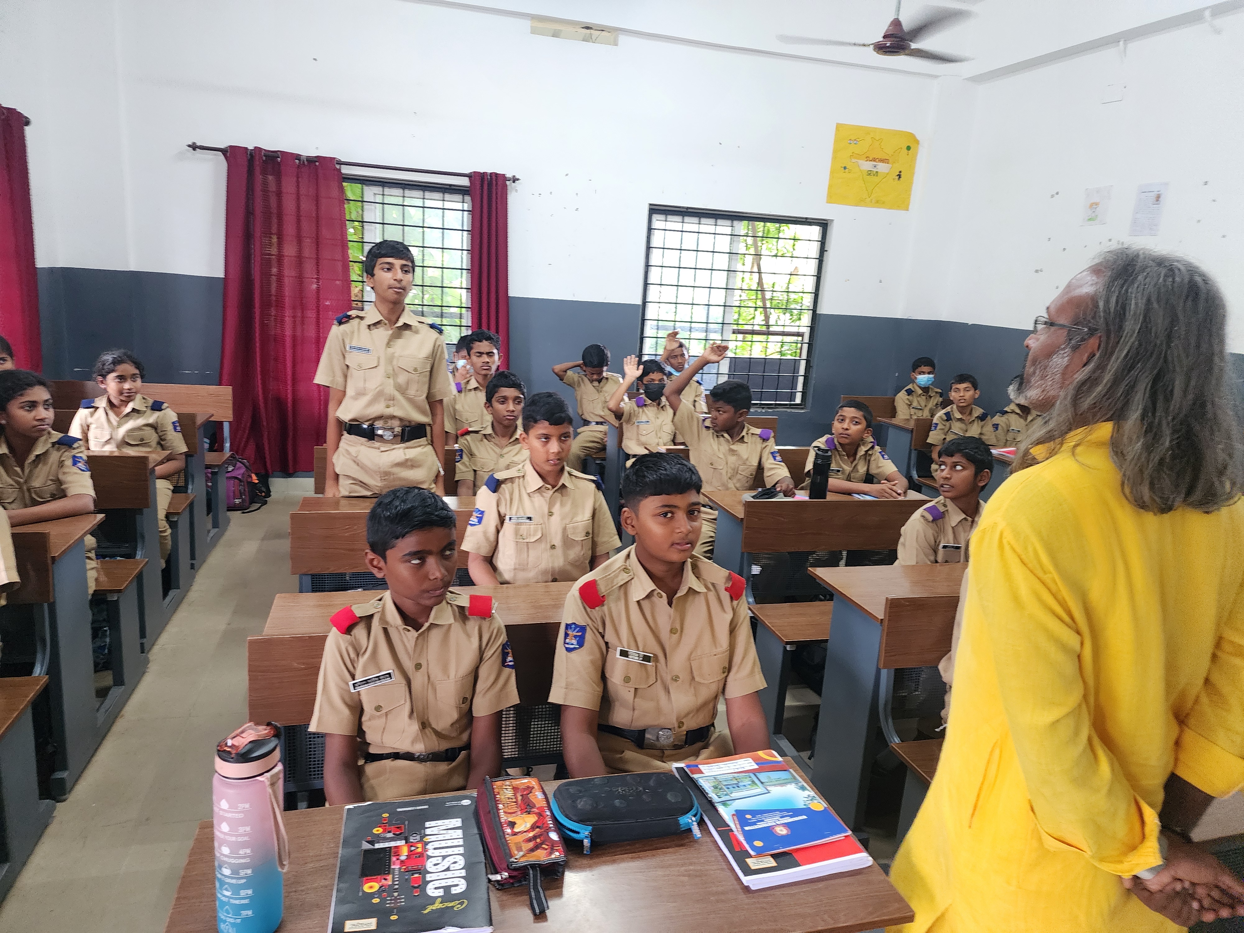 Leadership Summit — Monthly Talks By Vip's — Vidyadhiraja Vidyapeetom Sainik School